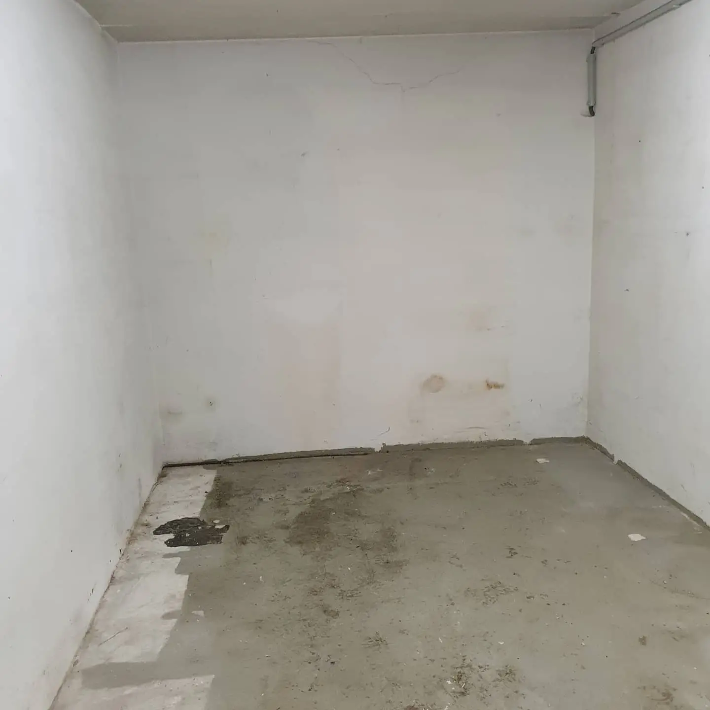 Garage nach der Räumung