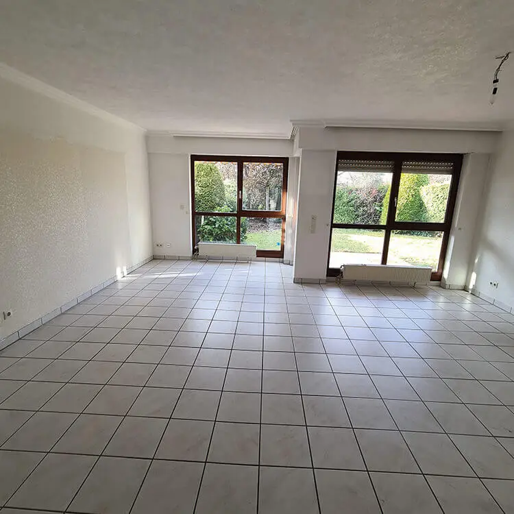 Nachlasswohnung nach der Entrümpelung