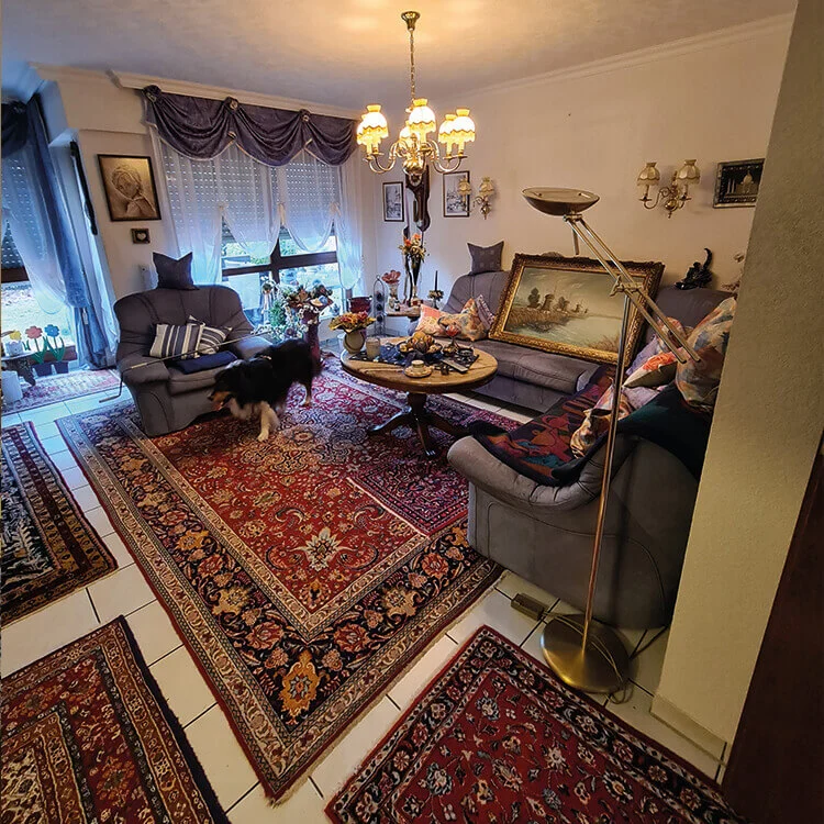 Nachlasswohnung vor der Entrümpelung